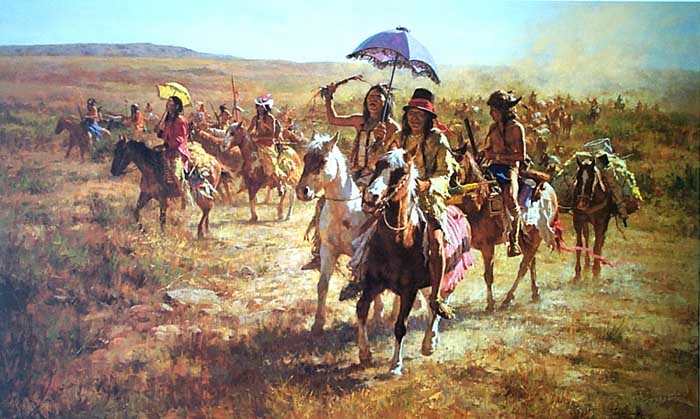 The comanche indians   horsemen of the plains